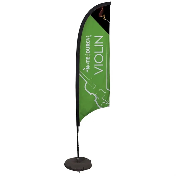 Elite Sail Sign Flags showcase brilliant colors and a long-lasting UV... from ASI 87188 Showdown Displays