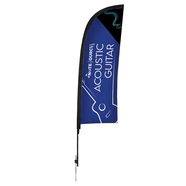 Elite Sail Sign Flags showcase brilliant colors and a long-lasting UV... from ASI 87188 Showdown Displays