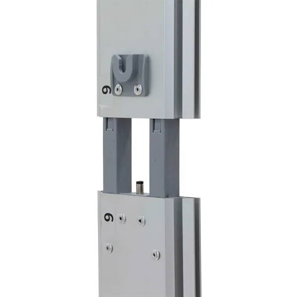 3' x 8' display kit with lightweight aluminum frame, LED lights... from ASI 87188 Showdown Displays