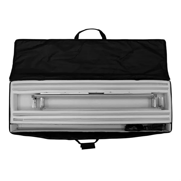 3' x 8' display kit with lightweight aluminum frame, LED lights... from ASI 87188 Showdown Displays