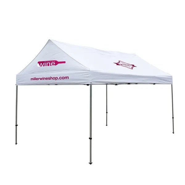 10' x 15' Gable Tent Kit with polyester canopy, frame, legs... from ASI 87188 Showdown Displays