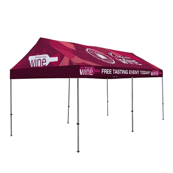 10' x 20' Gable Tent Kit with polyester canopy, frame, legs... from ASI 87188 Showdown Displays