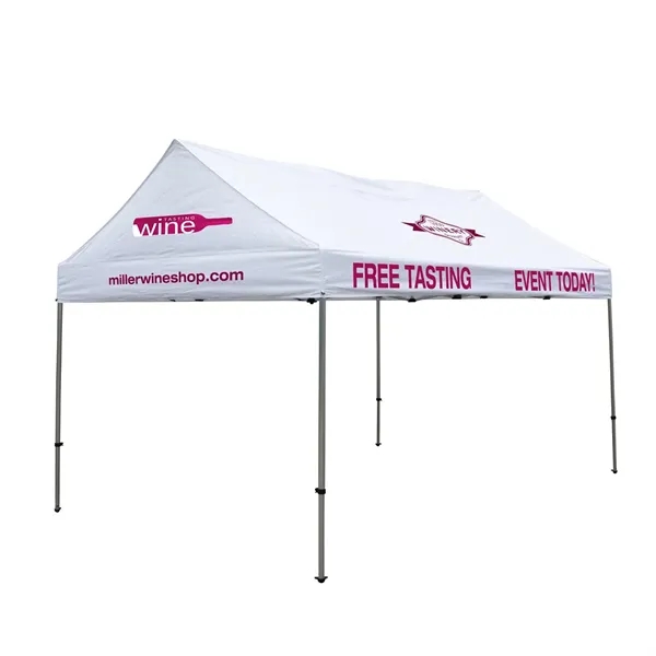 10' x 15' Gable Tent Kit with polyester canopy, frame, legs... from ASI 87188 Showdown Displays