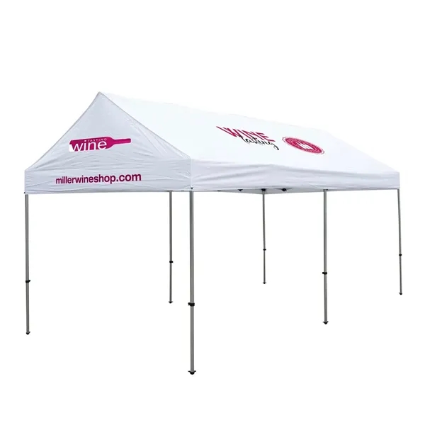 10' x 20' Gable Tent Kit with polyester canopy, frame, legs... from ASI 87188 Showdown Displays
