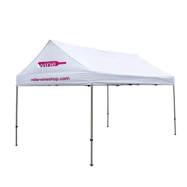 10' x 15' Gable Tent Kit with polyester canopy, frame, legs... from ASI 87188 Showdown Displays