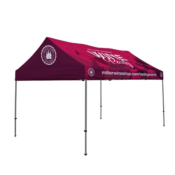 10' x 15' Gable Tent Kit with polyester canopy, frame, legs... from ASI 87188 Showdown Displays