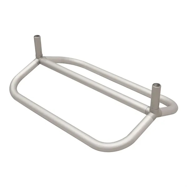 4' x 71" EuroFit Evolution two-shelf incline wall with a double... from ASI 87188 Showdown Displays