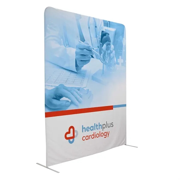 8'W x 10'H tall EuroFit straight wall kit.... from ASI 87188 Showdown Displays