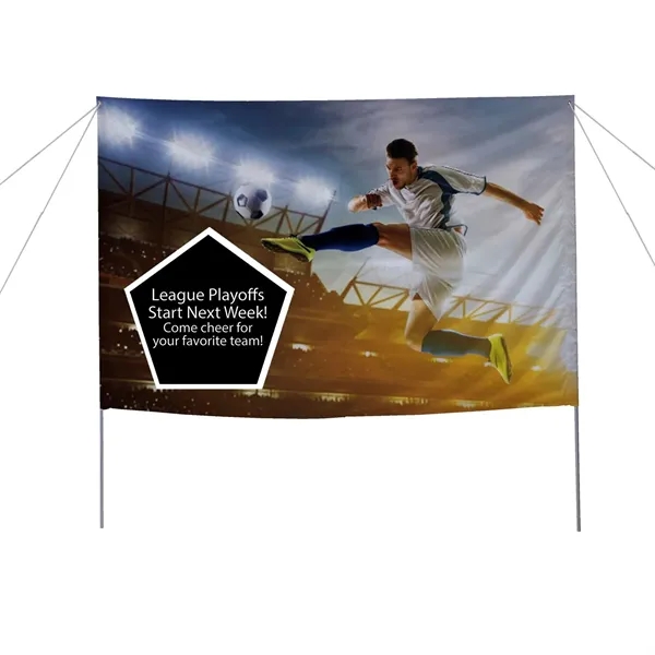 8' x 12' tearaway banner kit.... from ASI 87188 Showdown Displays
