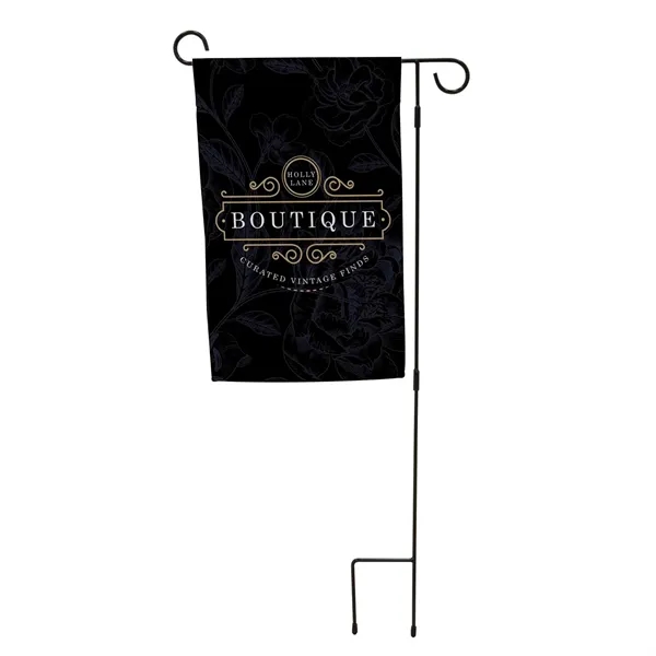 12" x 18" nylon garden flag with pole pocket, crossbar and... from ASI 87188 Showdown Displays