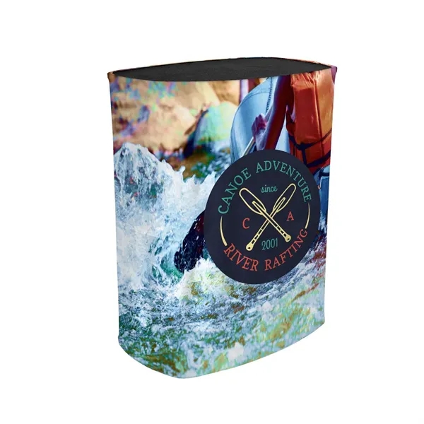 31.5" x 39.75" x 20.875" aluminum and polyester ShowGlower Podium kit... from ASI 87188 Showdown Displays