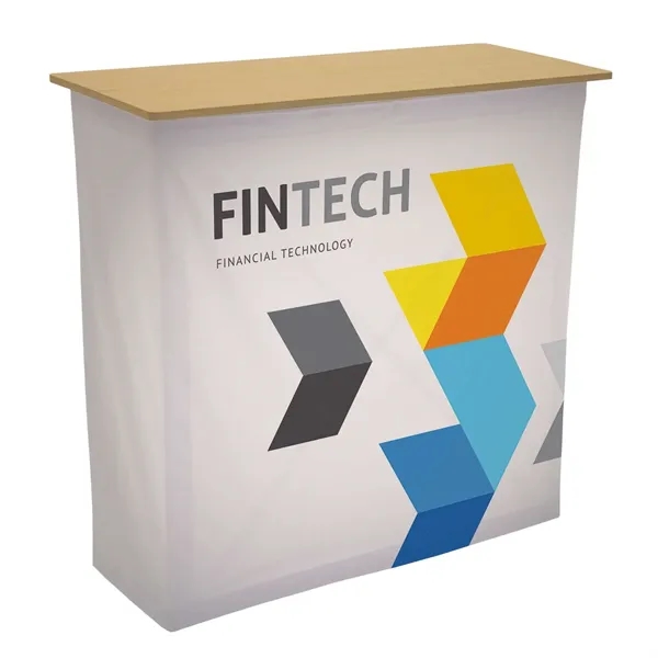 41.75" x 40" x 15.75" aluminum, polyester and MDF board CounterPop... from ASI 87188 Showdown Displays