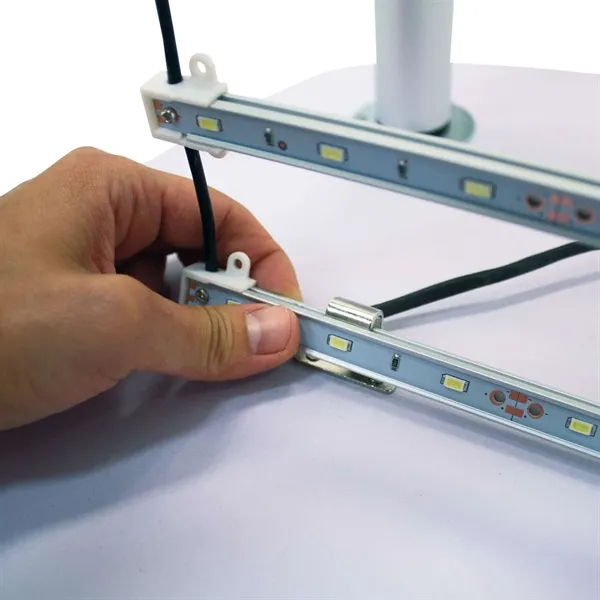 31.5" x 39.75" x 20.875" aluminum and polyester ShowGlower Podium kit... from ASI 87188 Showdown Displays