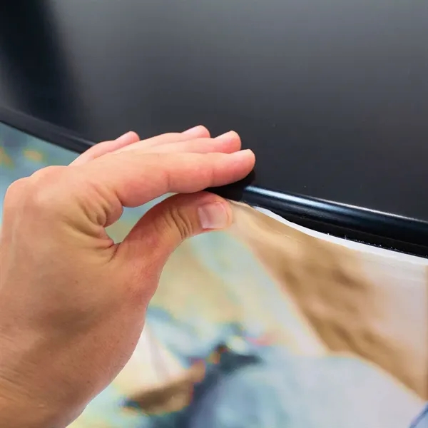 31.5" x 39.75" x 20.875" aluminum and polyester ShowGlower Podium kit... from ASI 87188 Showdown Displays