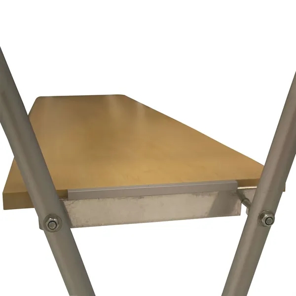 41.75" x 40" x 15.75" aluminum, polyester and MDF board CounterPop... from ASI 87188 Showdown Displays