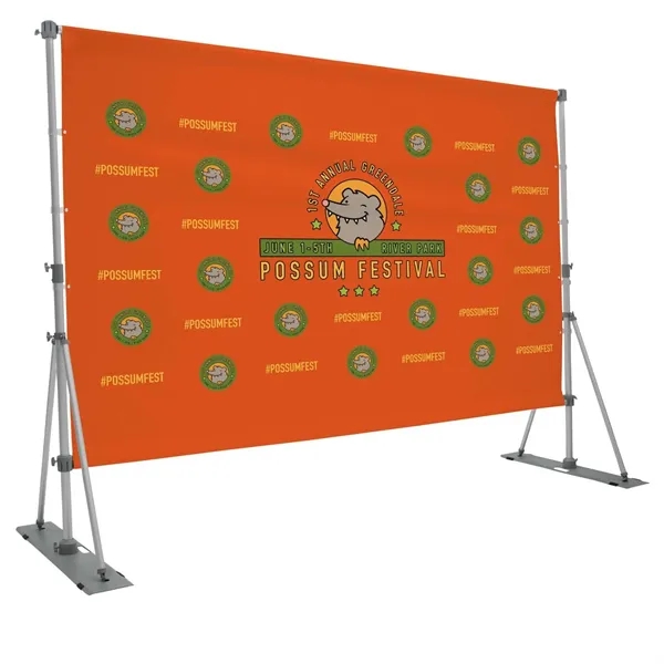 Headliner display kit with scrim vinyl banner that features single sided... from ASI 87188 Showdown Displays