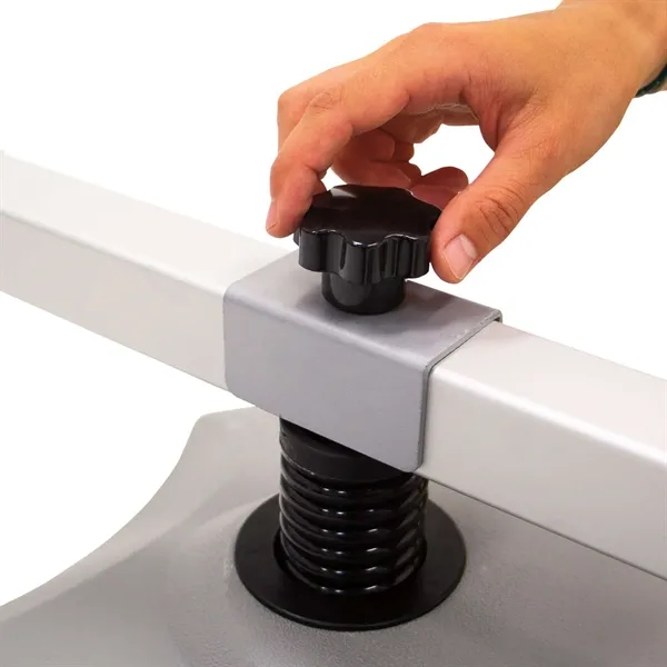 Outdoor FrameWorx display kit that features a mesh banner, clear plastic... from ASI 87188 Showdown Displays