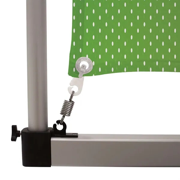 Outdoor FrameWorx display kit that features a mesh banner, clear plastic... from ASI 87188 Showdown Displays