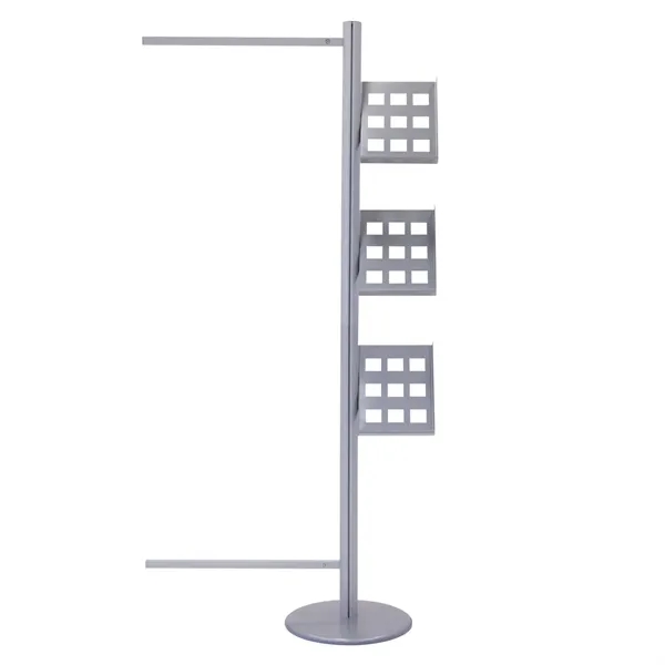 26.875" x 74" x 14.625" aluminum flex banner single display rack... from ASI 87188 Showdown Displays