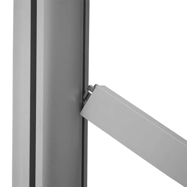 26.875" x 74" x 14.625" aluminum flex banner single display rack... from ASI 87188 Showdown Displays