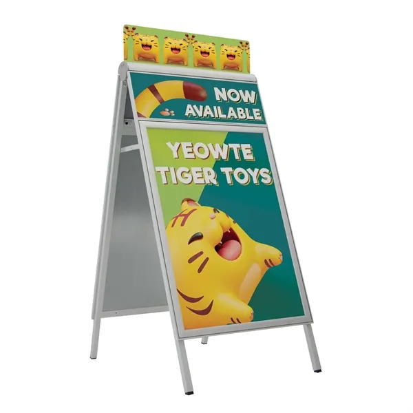 Uptown accent A-frame.... from ASI 87188 Showdown Displays