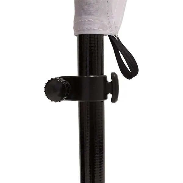 7.5' value razor sail sign with galvanized steel ground spike and... from ASI 87188 Showdown Displays