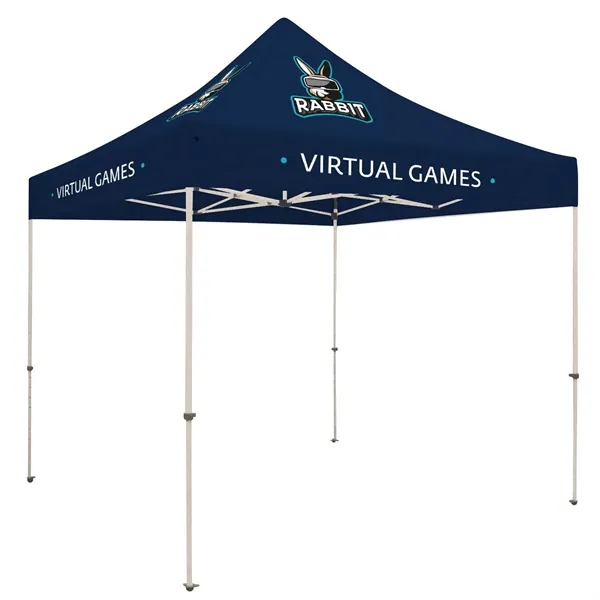 Standard tent kit with a 10' tent, crank-up canopy, stake kit,... from ASI 87188 Showdown Displays