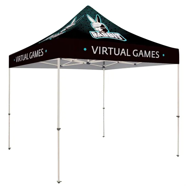 Standard tent kit with a 10' tent, crank-up canopy, stake kit,... from ASI 87188 Showdown Displays