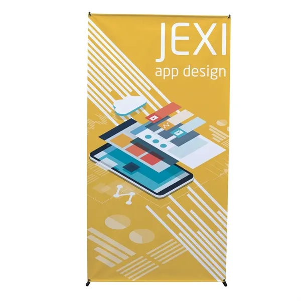 40" x 75" x 14" Taurus Banner Display Kit with Titan... from ASI 87188 Showdown Displays