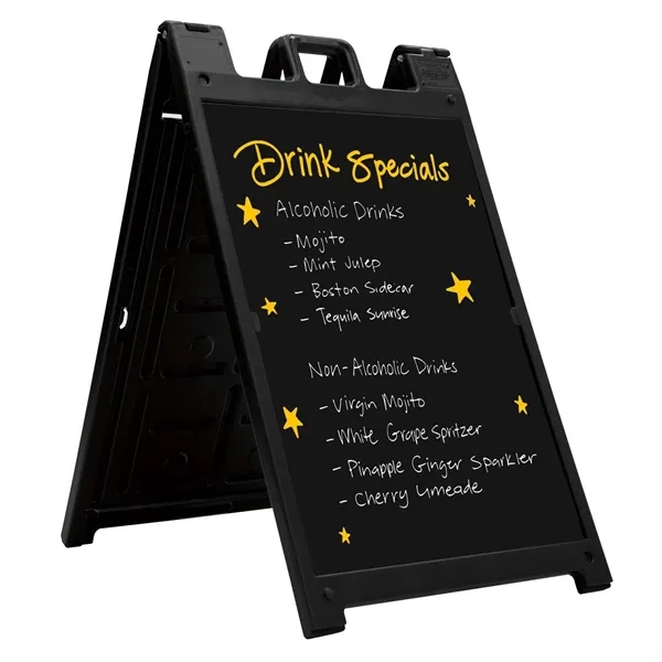 Signicade deluxe A-frame chalkboard kit.... from ASI 87188 Showdown Displays