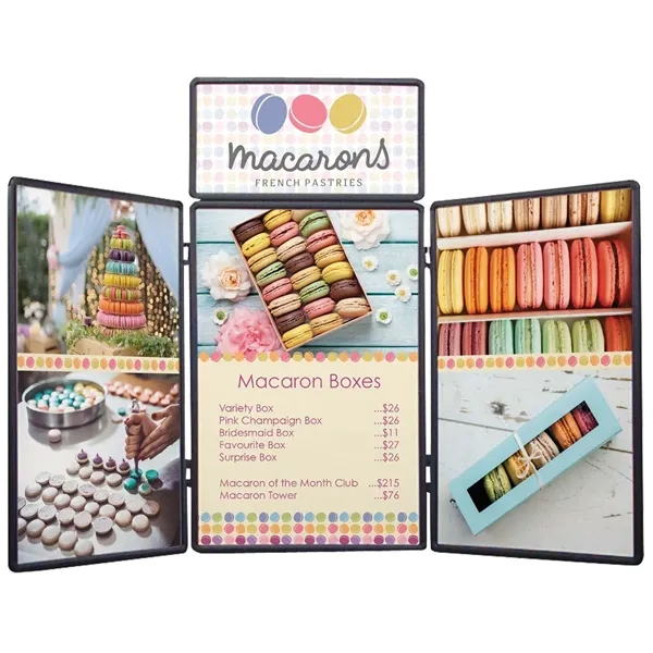 6' display with a dry-erase board on one side and loop... from ASI 87188 Showdown Displays