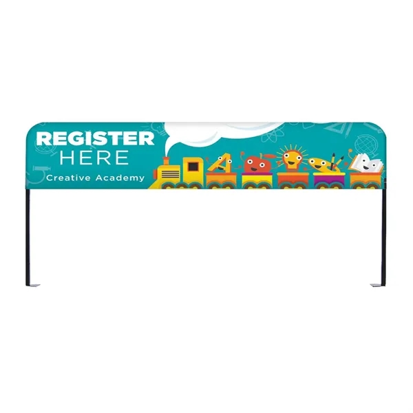 8' over-the-top display kit with double sided graphics.... from ASI 87188 Showdown Displays