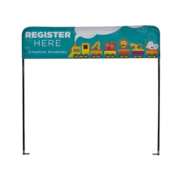 6' over-the-top display kit with double sided graphics.... from ASI 87188 Showdown Displays