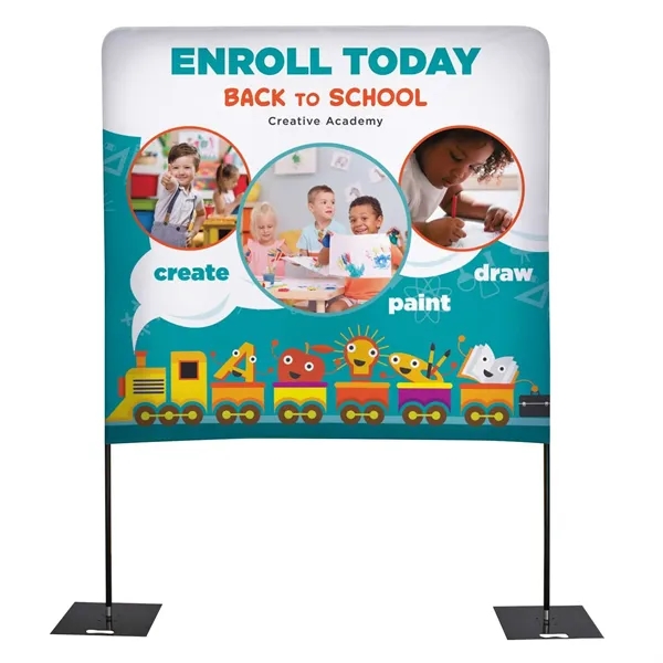 6' over-the-top display kit with double-sided graphics.... from ASI 87188 Showdown Displays