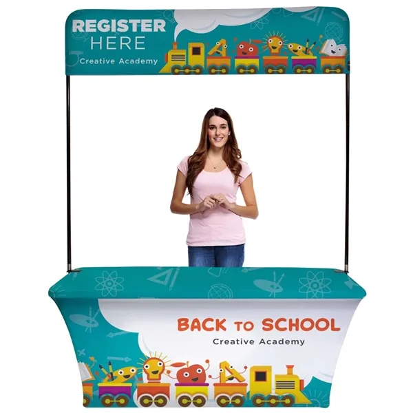 6' over-the-top display kit with double sided graphics.... from ASI 87188 Showdown Displays