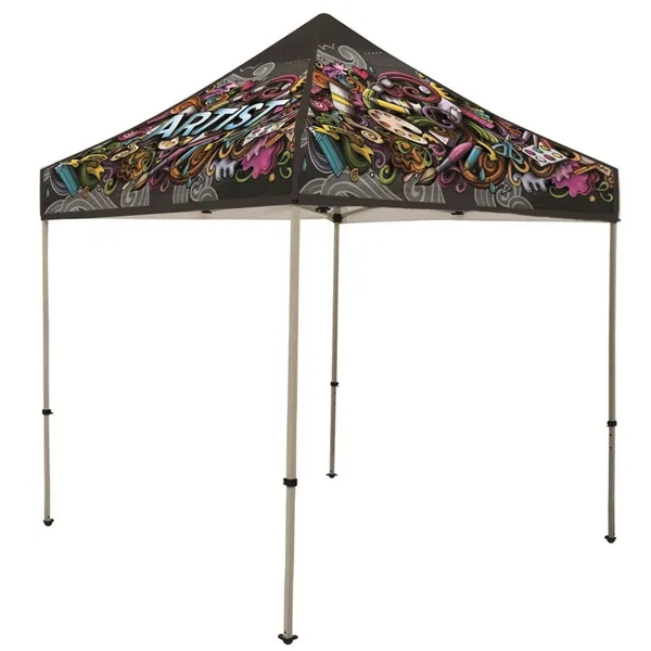 8' deluxe tent kit with crank-up canopy, steel frame, legs, feet... from ASI 87188 Showdown Displays