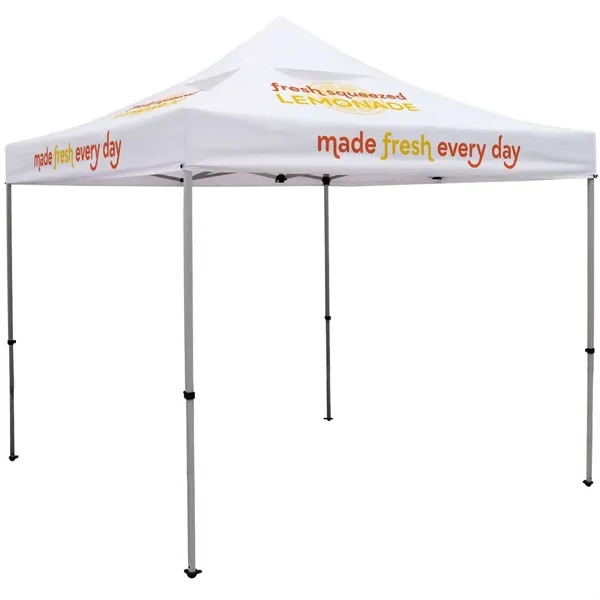 10' deluxe tent with vented canopy and an imprint on four... from ASI 87188 Showdown Displays