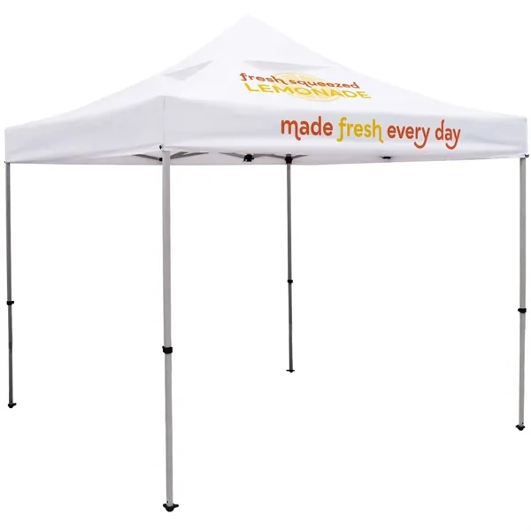 10' deluxe tent with vented canopy and an imprint on two... from ASI 87188 Showdown Displays