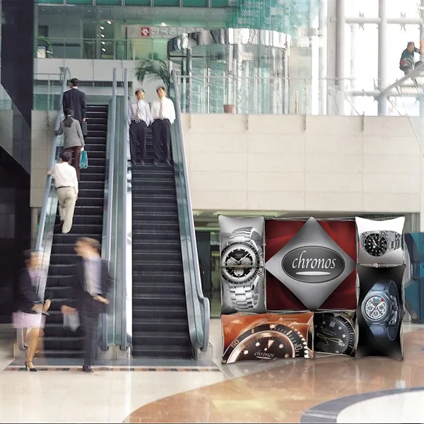 GeoMetrix Centerpoint Kit - includes a 12-quad frame, a B panel,... from ASI 87188 Showdown Displays