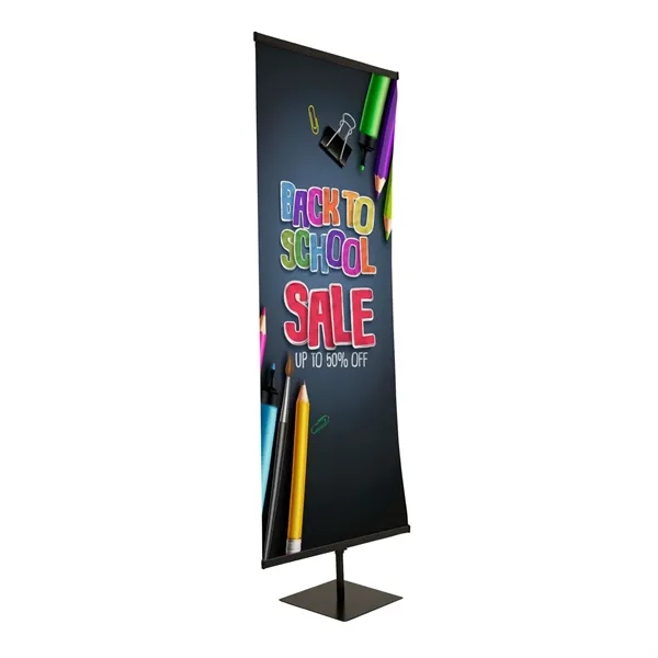 30" banner display kit with frame, telescoping pole and customizable banner.... from ASI 87188 Showdown Displays