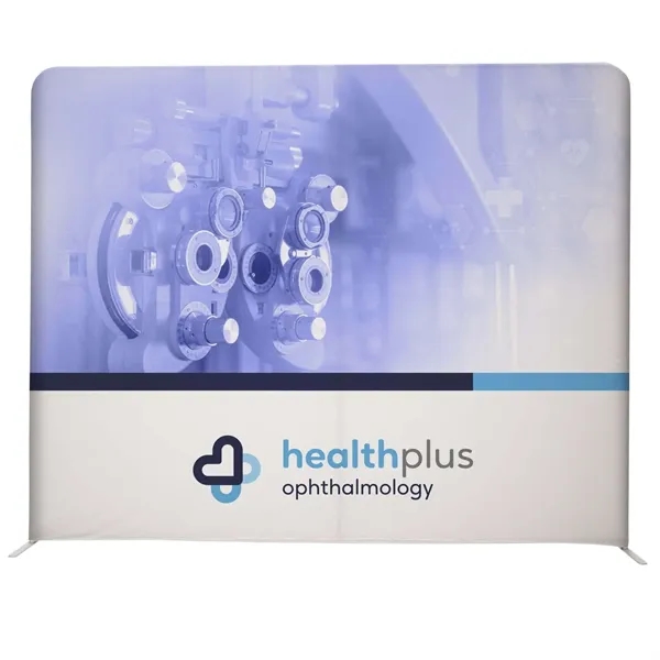 10'W x 90"H straight wall kit with double-sided graphics on the... from ASI 87188 Showdown Displays