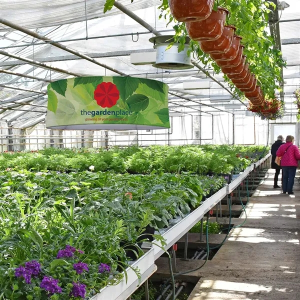 10' round EuroFit hanging banner kit.... from ASI 87188 Showdown Displays