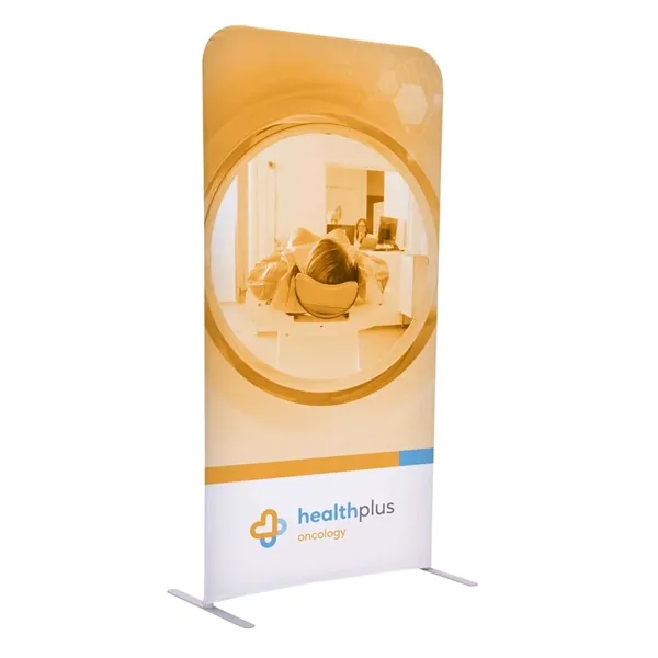 3'W x 72"H straight wall kit with double-sided graphics on the... from ASI 87188 Showdown Displays