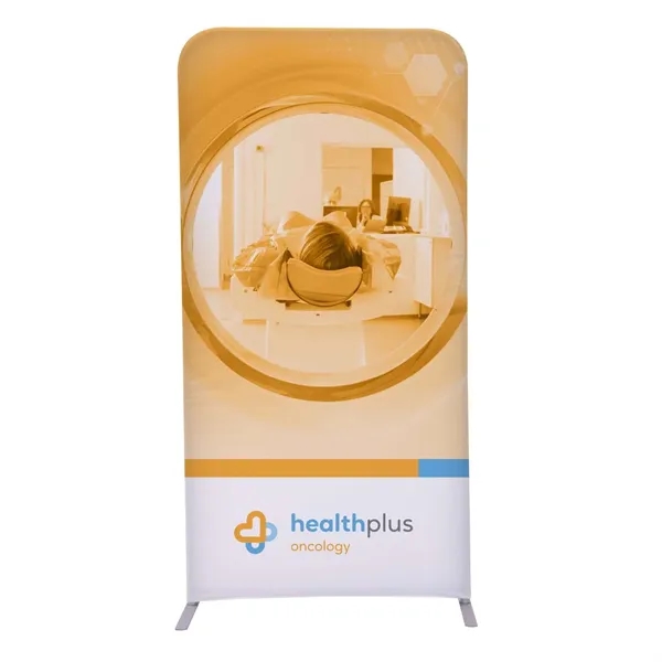 3'W x 72"H straight wall kit with double-sided graphics on the... from ASI 87188 Showdown Displays