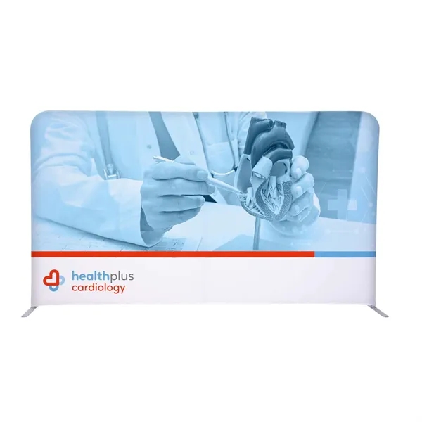 8'W x 54"H straight wall kit with double-sided graphics on the... from ASI 87188 Showdown Displays