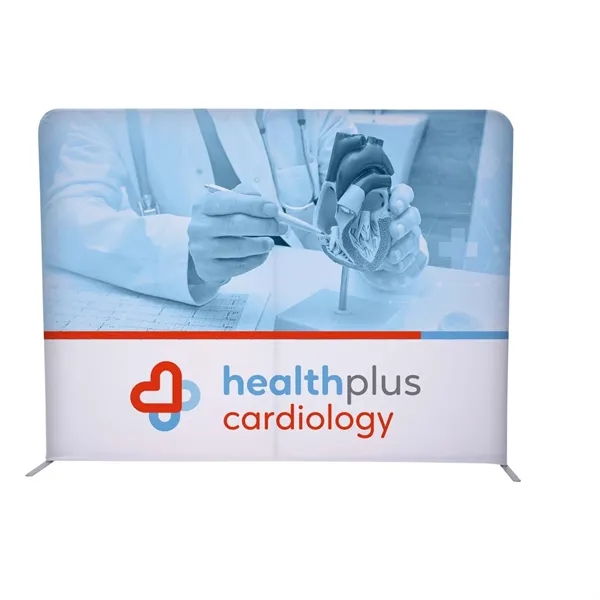 8'W x 72"H straight wall kit with double-sided graphics on the... from ASI 87188 Showdown Displays