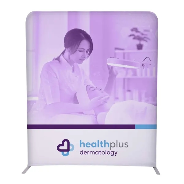 5'W x 72" straight wall kit with double-sided graphics on the... from ASI 87188 Showdown Displays