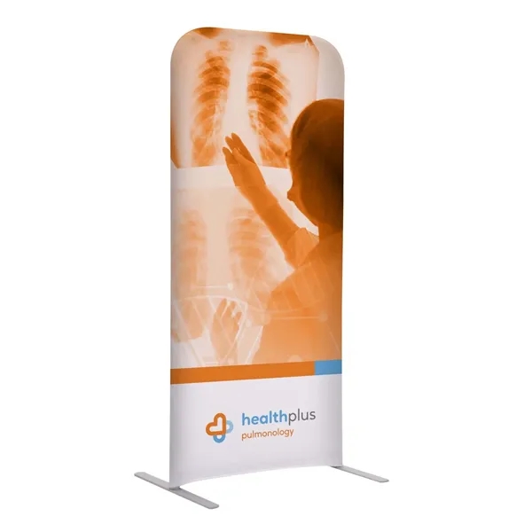 2'W x 54"H straight wall kit with double-sided graphics on the... from ASI 87188 Showdown Displays