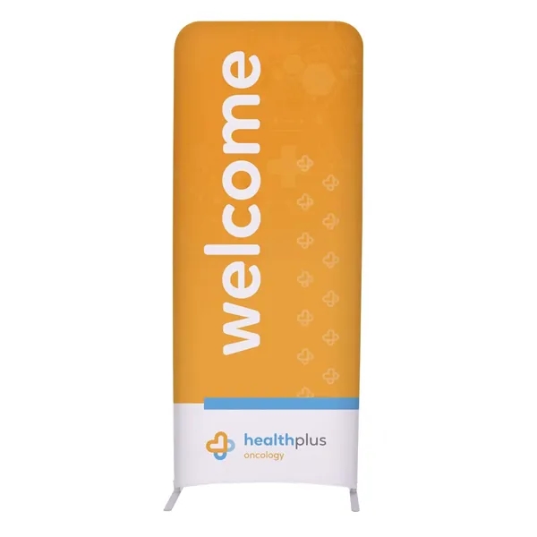 3'W x 90"H straight wall kit with double-sided graphics on the... from ASI 87188 Showdown Displays