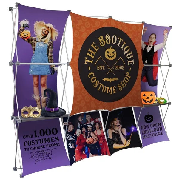 Deluxe GeoMetrix 12-Quad Presenter Kit that includes a 12-quad frame, two... from ASI 87188 Showdown Displays